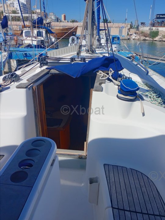 Velero usado GIB SEA 37 vue cockpit